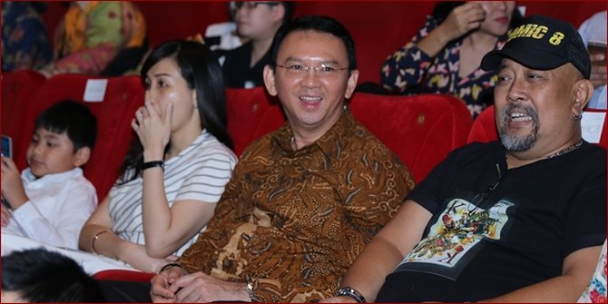 Ajak Istri dan Anak Ahok Nobar COMIC 8 CASINO KINGS 