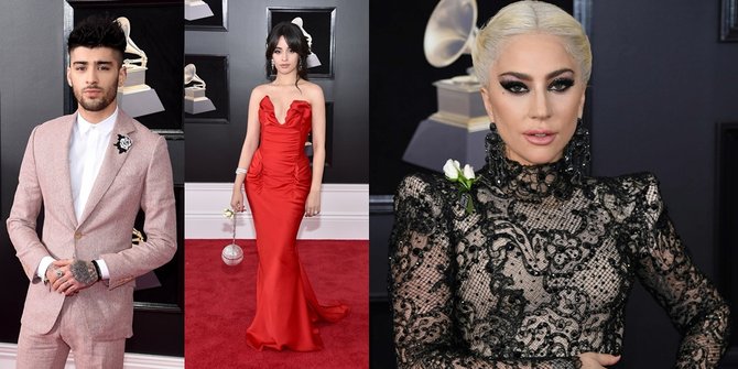 Ajang Grammy Awards 2018, Ramai Kampanye Time's Up Movement Diwarnai Mawar Putih
