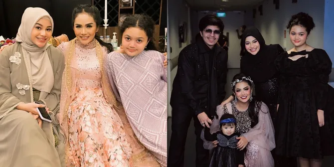 Akui Tak Dekat Tapi Sayang Satu Sama Lain, Ini Kebersamaan Amora Lemos dengan Aurel Hermansyah