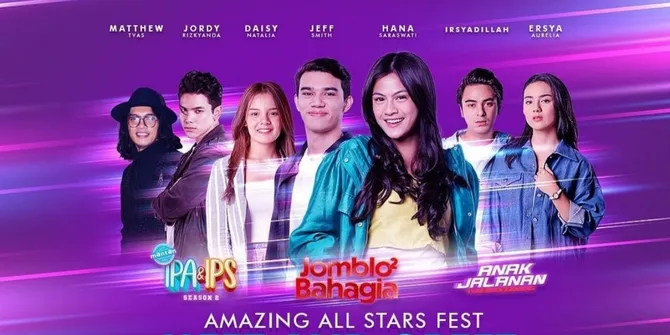 Amazing All Stars Fest GTV Ajak Kalian Ketemu Langsung dengan Hana Saraswati, Jeff Smith dan Sederet Bintang Lainnya