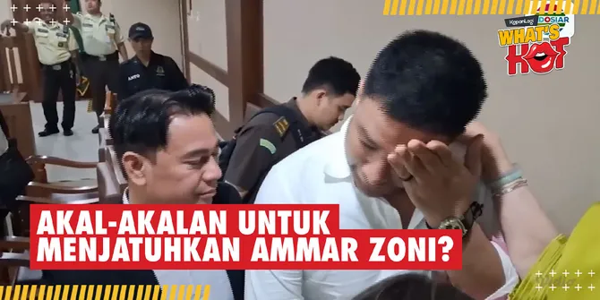 Ammar Zoni Tak Kuasa Menahan Emosi, Karena Dituduh Bandar dan Keluarganya Dilibatkan?