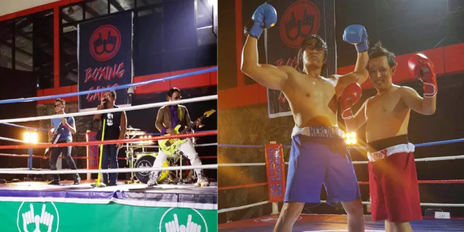 Apoy Wali Berani Tantang Agung Hercules di Atas Ring Tinju