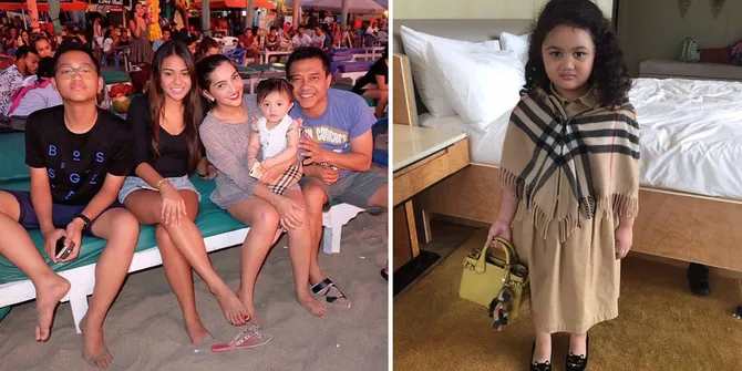 Aurel & Azriel Ajak Baby Arsy ke Ulang Tahun Amora Lemos 