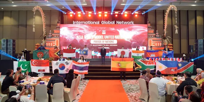 AWMUN XII Bali Offline Conference dan AYIMUN 25th Virtual Conference: MUN Hybrid Terbesar dengan 900 Delegates Berasal dari 30 Negara