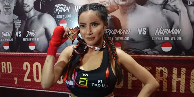 Ayu Aulia Tantang Dinar Candy Duel Ulang di Ring Tinju