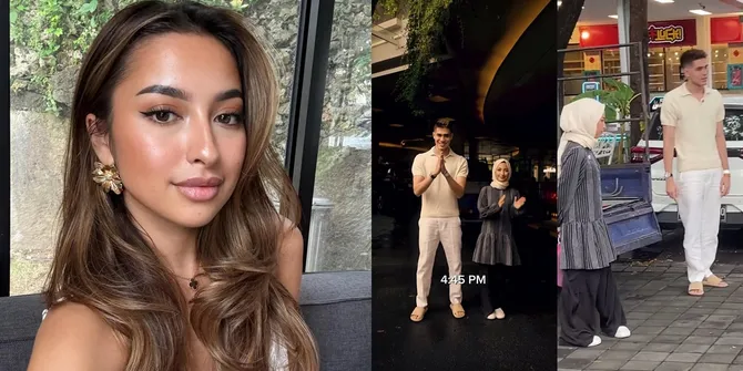 Bagi Sembako Bareng Aisar Khaled, Penampilan Jennifer Coppen Disorot - Ternyata Outfit Sepengaruh Itu