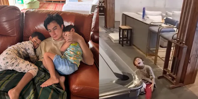 Baim Wong Bagikan Video Kiano dan Kenzo Menolak Bertemu Paula,  Ini Penyebabnya