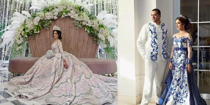 Bak Putri Kerajaan, Intip Potret Tasya Farasya Kenang Momen Pesta Pernikahan 6 Tahun Silam