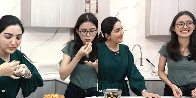 Kompak Bareng Calon Mantu, Ini 7 Potret Ashanty Mukbang Pertama Kali Ditemani Pacar Azriel Hermansyah