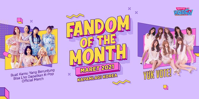 Battle Fandom of The Month Apink Vs Lovelyz, Vote Sekarang dan Menangkan K-Pop Merch Official!