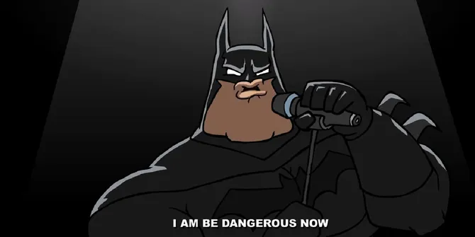 Begini Jadinya Kalau Batman Jadi Vokalis Band Metal, Cadas!