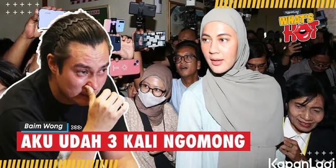 Beredar Rekaman Diduga Detik-Detik Baim Wong Mengucap Cerai Pada Paula Verhoeven