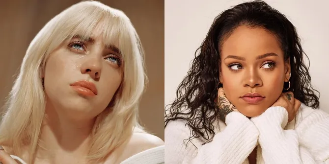 Billie Eilish Ungkap Keinginannya Berkolaborasi dengan Rihanna: Saya Mengidolakannya