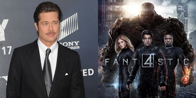 Brad Pitt Bakal 'Bersaing' Dengan Jagoan 'FANTASTIC FOUR 