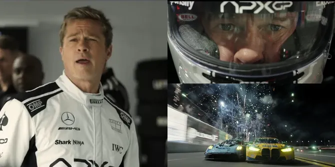 Brad Pitt Jadi Pebalap F1? Simak Fun Fact Menarik Film Ini