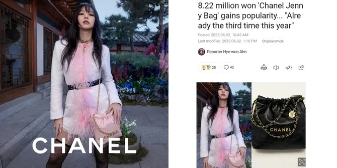 Brand Chanel Kini Dijuluki Tas Jennie BLACKPINK Karena Saking Melekatnya dengan Sosok Sang Idol