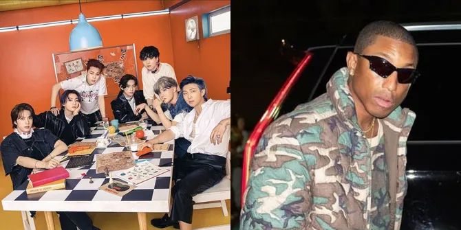 BTS Akan Kolaborasi dengan Pharrell Williams Pada Album 'PHRIENDS'