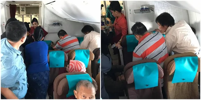 Bukan Film, Kisah Penyelamatan di Atas Pesawat Ini Nyata & Viral!