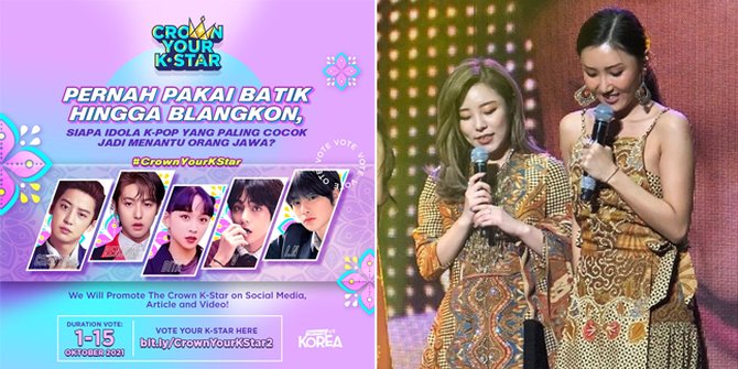 Cantiknya Hwasa MAMAMOO Saat Pakai Dress Batik, Pesonanya Melokal dan Makin Anggun Menawan