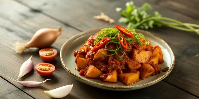 Cara Memasak Kentang Balado yang Lezat dan Praktis