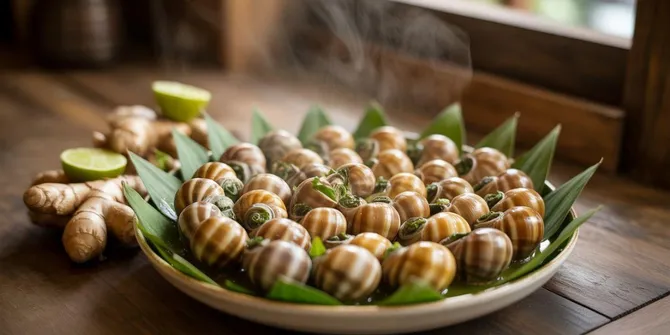 Cara Memasak Keong Sawah Agar Tidak Amis dan Tidak Beracun