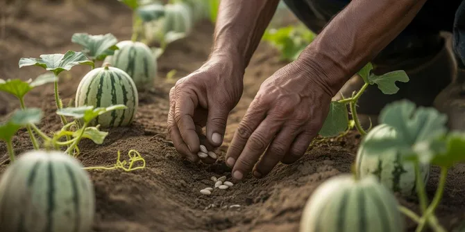 Cara Menanam Melon dari Biji hingga Panen, Panduan Lengkap untuk Pemula