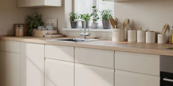 Cara Menata Dapur Minimalis agar Rapi, Fungsional, dan Estetik Setiap Hari