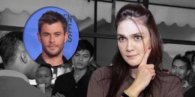 Cerita Luna Maya Kejar Chris Hemsworth 'THOR' Demi Bisa Selfie Bareng
