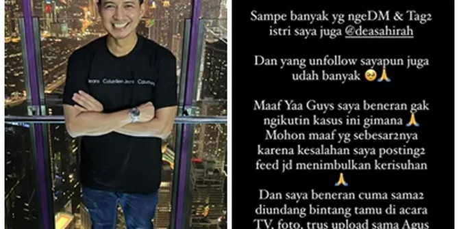 Chand Kelvin Klarifikasi dan Minta Maaf, Akun Instagramnya Dihujani Komentar