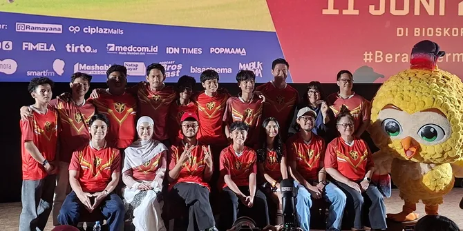 Ciptakan Soundtrack Sendiri, Quinn Salman Menangis Nonton GARUDA DI DADAKU