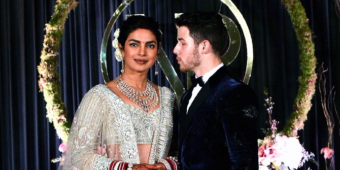 Ciuman Pertama Priyanka dan Nick Jonas Setelah Resmi 