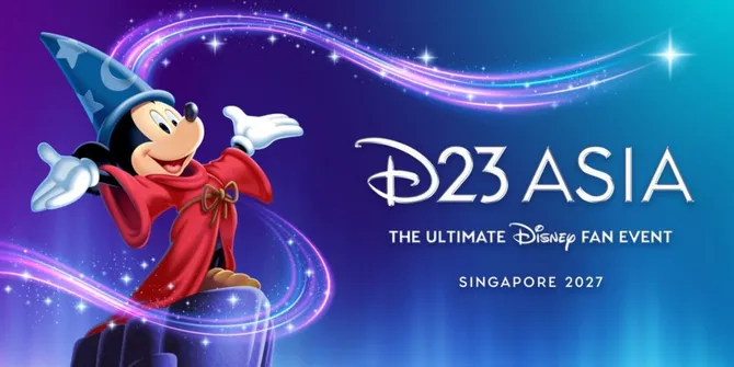 D23 Asia: The Ultimate Disney Fan Event Akan Hadir Pertama Kali di Singapura Tahun 2027