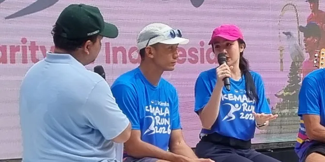 Daffa Wardhana dan Febby Rastanty Bagikan Pengalaman Seru Usai Ikuti Lari