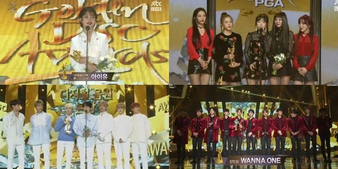 Daftar Pemenang Golden Disk Awards 2018 Kategori Digital, IU Bawa Pulang Daesang