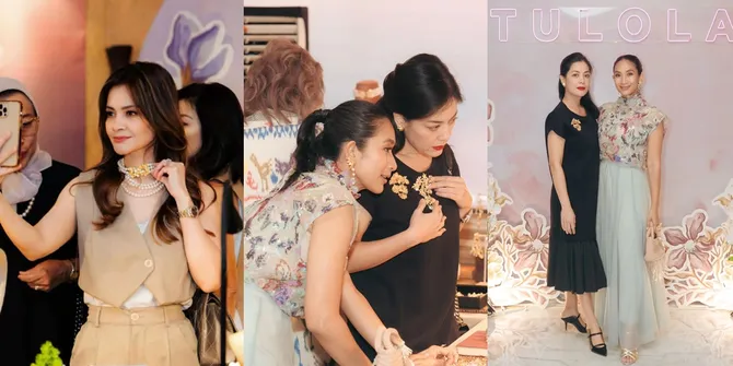 Dari Cut Tary - Lulu Tobing, 7 Potret Seleb Hadir di Acara Brand Perhiasan Happy Salma - Artis Senior Awet Muda Semua