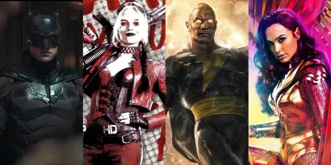 DC Rilis Trailer THE BATMAN, BLACK ADAM, WONDER WOMAN dan THE SUICIDE SQUAD, Bikin Fans Makin Gak Sabar!