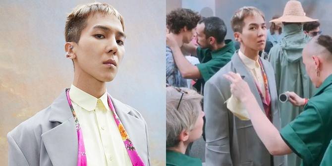 WINNER SONG MINHO At The 2020 SS Louis Vuitton Fashion Show  중앙일보