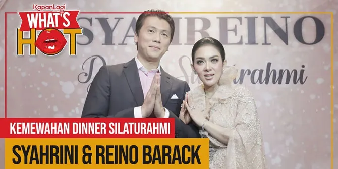 Dekorasi Serba Putih, Intip Mewahnya Dinner Silaturahmi Syahrini &#38; Reino Barack