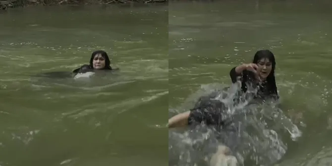 Detik-Detik Luna Maya Hampir Tenggelam Saat Syuting Film Suzzanna: Santet Dosa di Atas Dosa