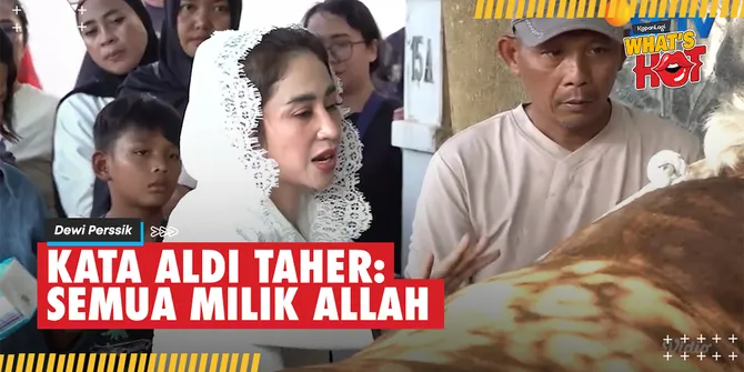 Dewi Perssik Kurban 12 Ekor Sapi, Naik Jet Pribadi dan Helikopter Agar Cepat Sampai Rumah