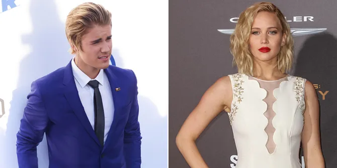 Diam-Diam, Justin Bieber Ternyata 'Naksir' Jennifer Lawrence