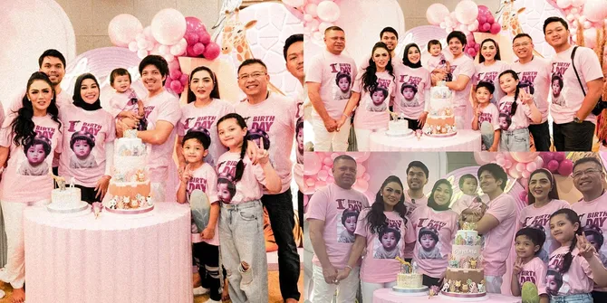 Beda dengan Gen Halilintar, Ini 7 Potret Raul Lemos yang Sempatkan Hadir di Ultah Ameena - Sayangnya Tulus Banget ke Cucu