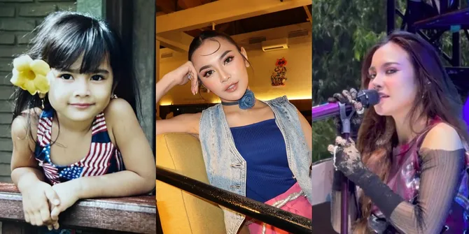 Dikira Beda Orang, 8 Potret Transformasi Mahalini dari Masa ke Masa - Sekarang Diduga Oplas Hidung