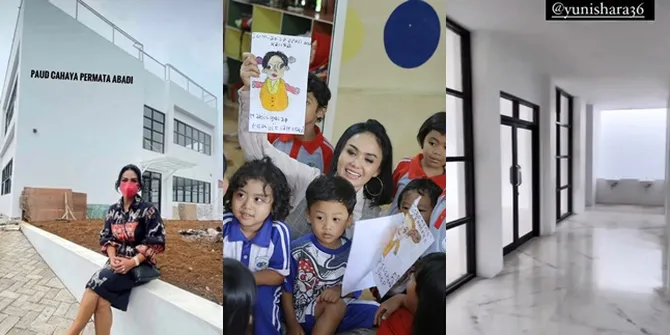 Tingkat 3 Lantai bak Hotel, Ini 7 Potret PAUD Yuni Shara dalam Proses Pembangunan - SPP Terjangkau Dapat Fasilitas Mewah