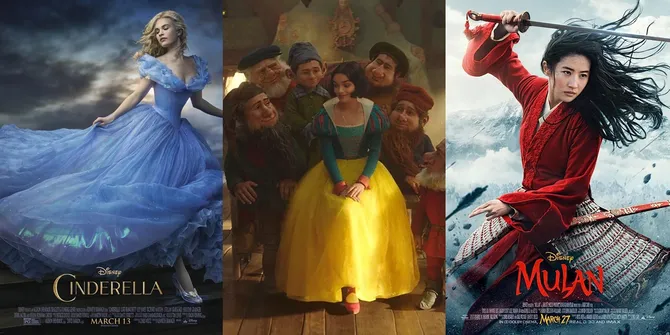 7 Disney Princess Film Live Action Terseru dengan Visual Memukau, Wajib Tahu yang Terbaru