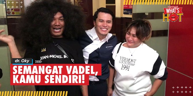 dr. Oky, Yolo Ine dan Mail Datangi Polres Jaksel Beri Dukungan: Semangat Vadel, Kamu Sendiri!