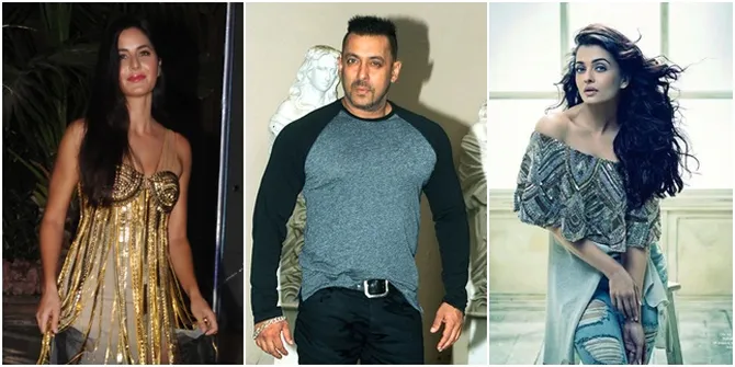 Duo Mantan Salman Khan, Aishwarya dan Katrina Kaif Akur di Pesta