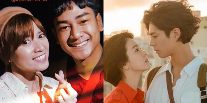 Dwi Andhika & Chika Jessica Pose Ala Park Bo Gum - Song Hye Kyo di 'Encounter'