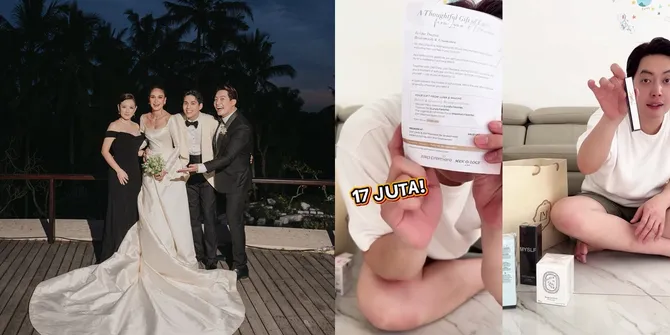 Edric Tjandra Unboxing Gift Buat Groomsman di Pernikahan Luna Maya, Total 20 Jutaan - Disebut Kesenjangan Goodie Bag