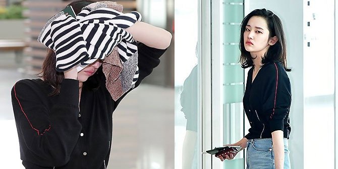Ekspresi Jengkel & Tutupi Wajah Saat di Bandara, Jeon Jong Seo Kena Kritik